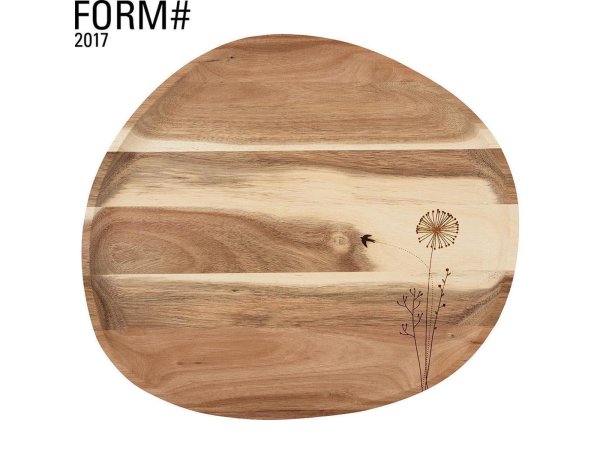 Holztablett &quot;Pusteblume&quot;