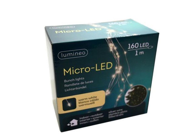 Microlichterkette 160, LED, 100 cm B&uuml;ndel